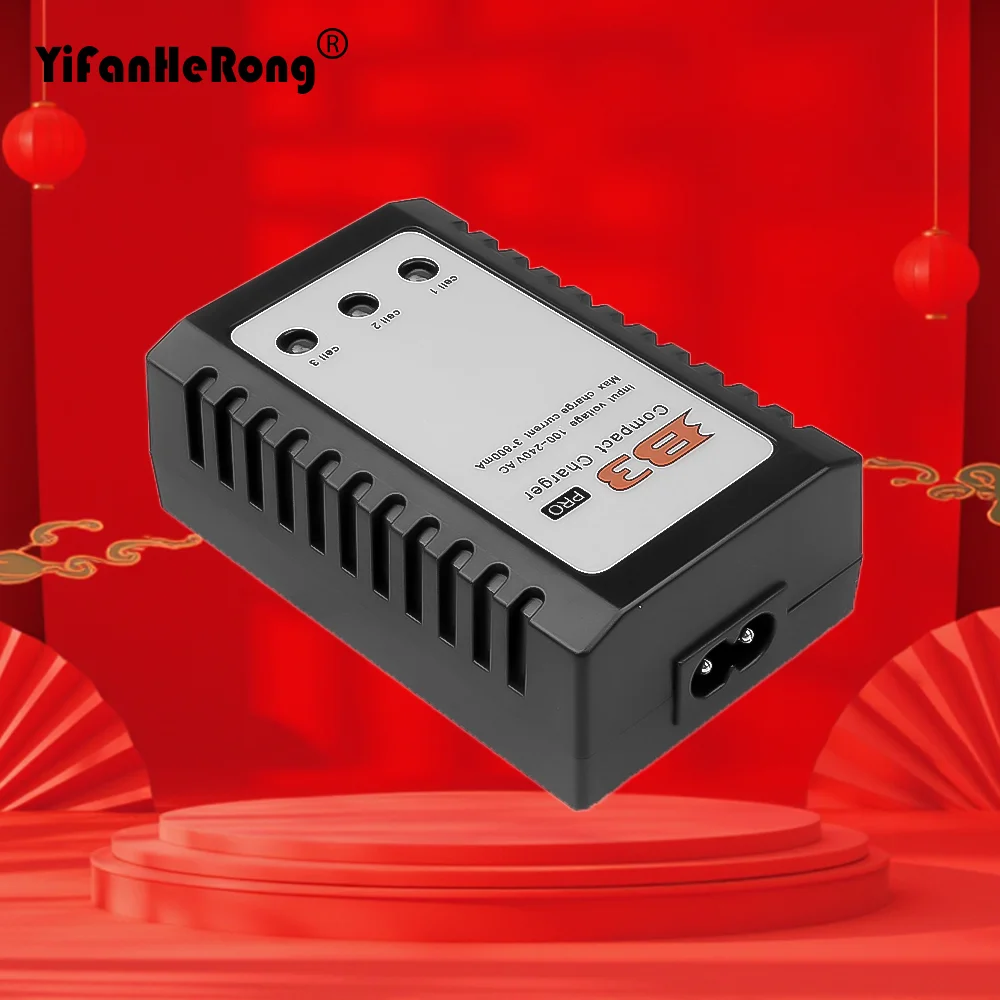 EU/US Plug B3 Balanced Battery Charger for B3 Pro Compact 2S 3S Lipo Lithium Power Supply Charger for RC Helicopter