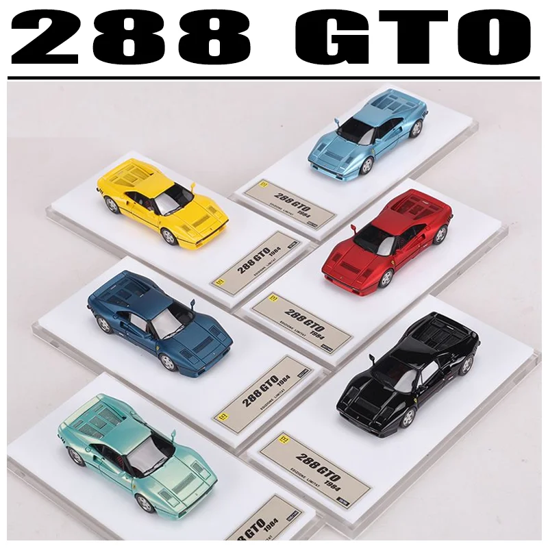 

DMH 1/64 288 GTO Resin Toy Motor Vehicle Diecast Metal Model Gifts