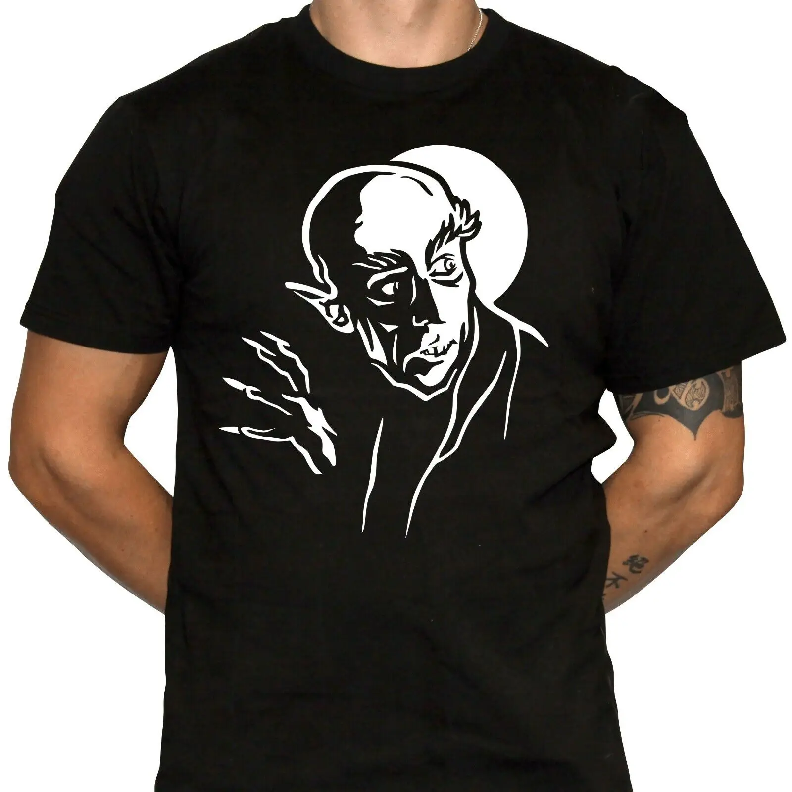 Nosferatu T-Shirt v2 - Classic Horror Movie - 100% Preshrunk Cotton T-Shirt