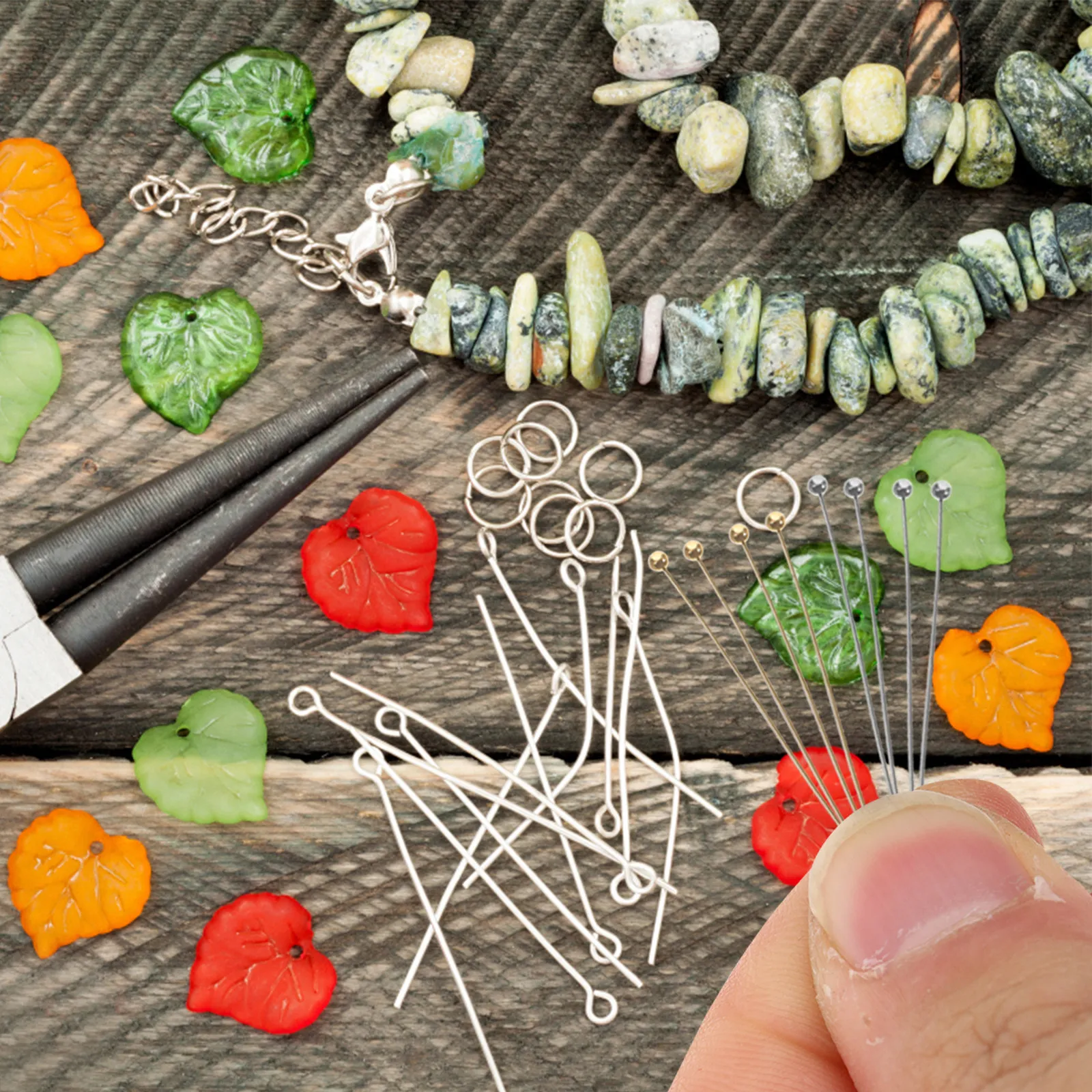 

400pcs Ball Head Pins For Jewelry Making Diy Beaded Chains Earrings Necklaces Bracelets Dangle Charms Craft Supplies Corsage