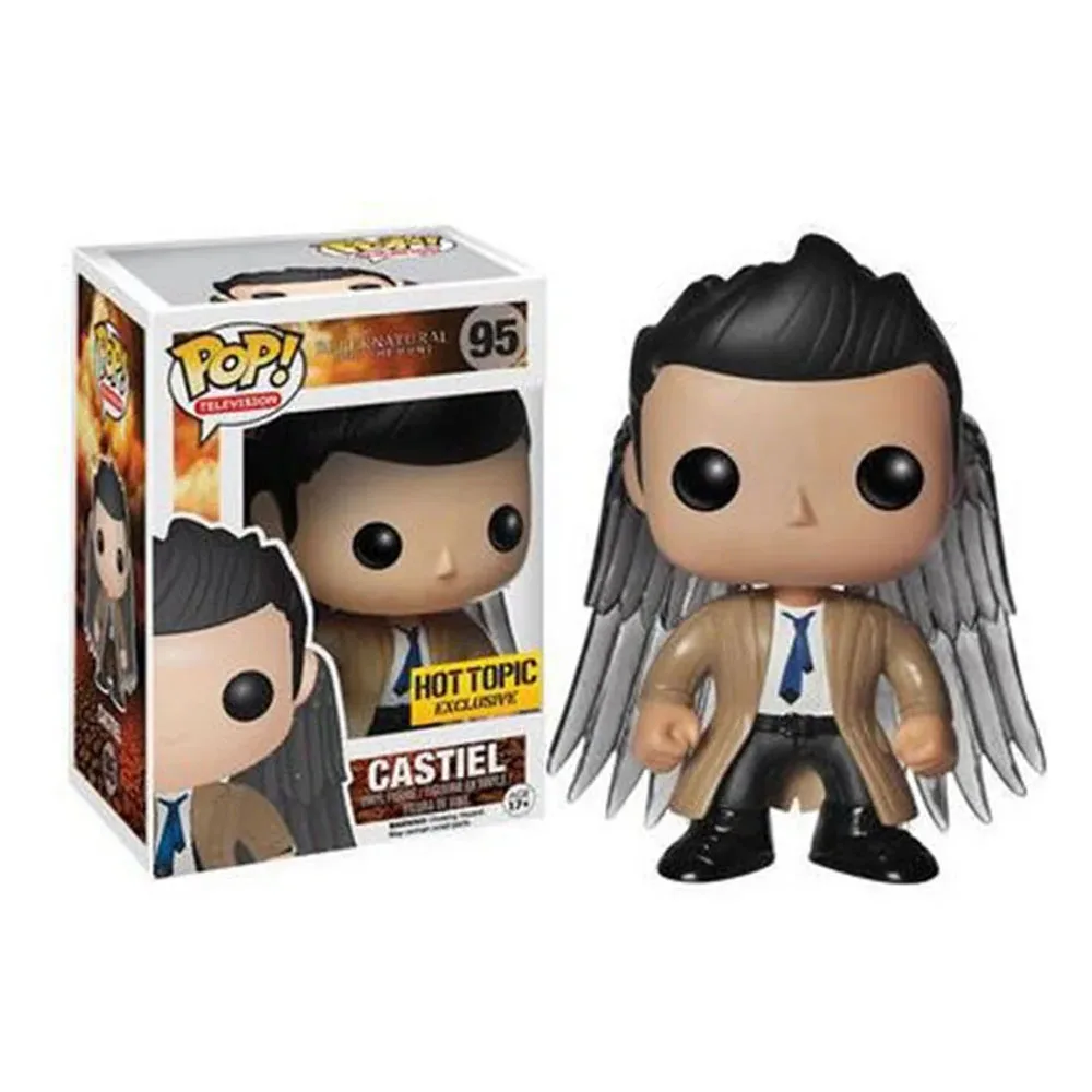 فانكو بوب خارق سام # 93 دين # 94 كاستيل # 95 تشارلي كراولي بوبي سينجر ألعاب شخصيات الحركة POP-SPN دمية فينيل هدية للأطفال