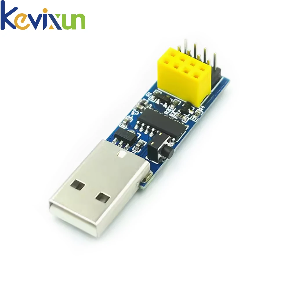 CH340C USB ESP8266 ESP-01 ESP01S Prog WIFI Downloader Module Developent Board for Arduino Programmer Adapter