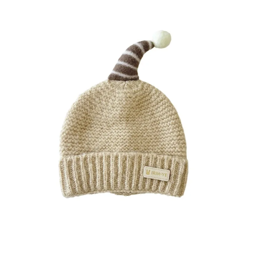 Gorro de punto con protección para los oídos para bebé, gorro de lana para niñas, mujeres, niños, hombres, deportes al aire libre, cálido, lindo, nuevo, otoño, invierno, M518