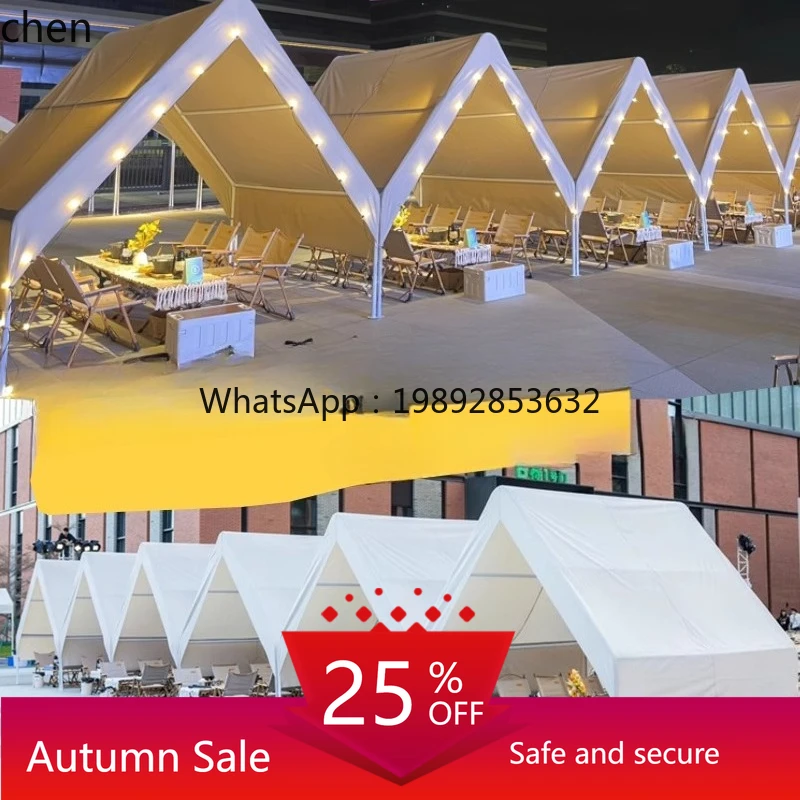 Outdoor Shade Triangle Tent Market B & B Camping Base Shed