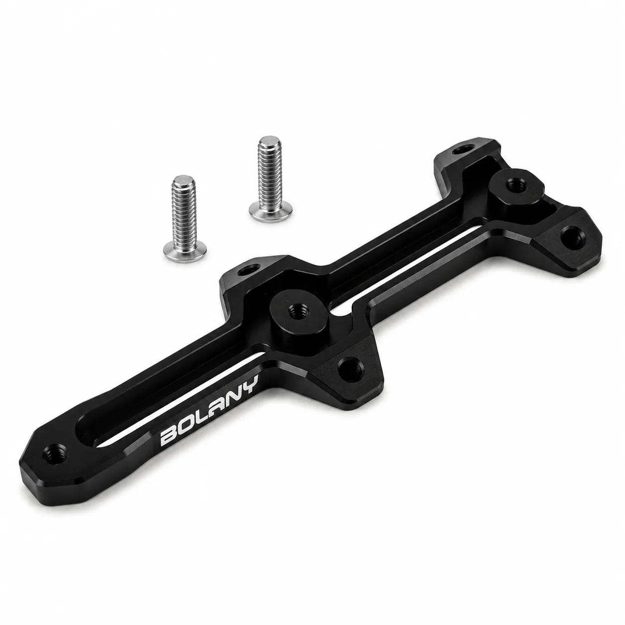 BOLANY Adjustable Bike Bottle Cage Extender 48.5g Aluminum Alloy Positioning Adapter for MTB Road Bicycle Mount