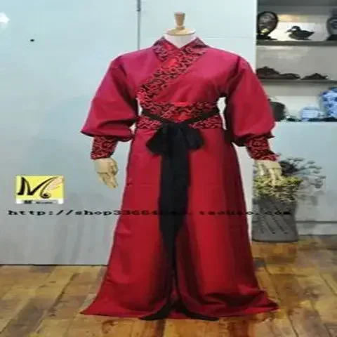 Халат chinoise en soie, костюмы Chevalier древние мужские взрослые, кимоно traditionnel chinois, винтажная этиника, костюм