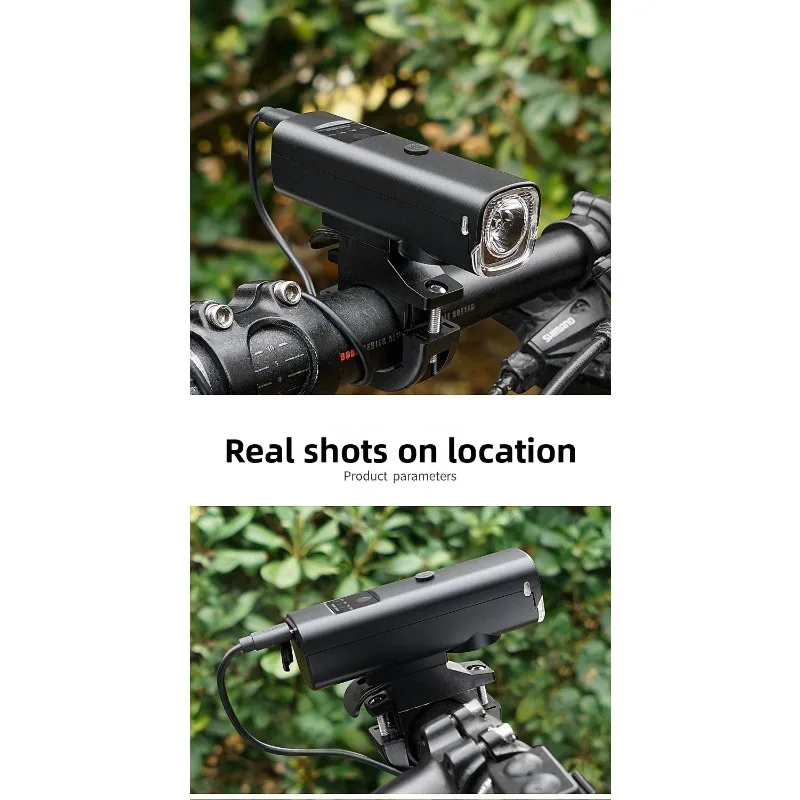 Smart Light - sensing Bike Front Light with Horn: USB - rechargeable, High - pitch Warning, Ideal for Mountain Bike Night Riding