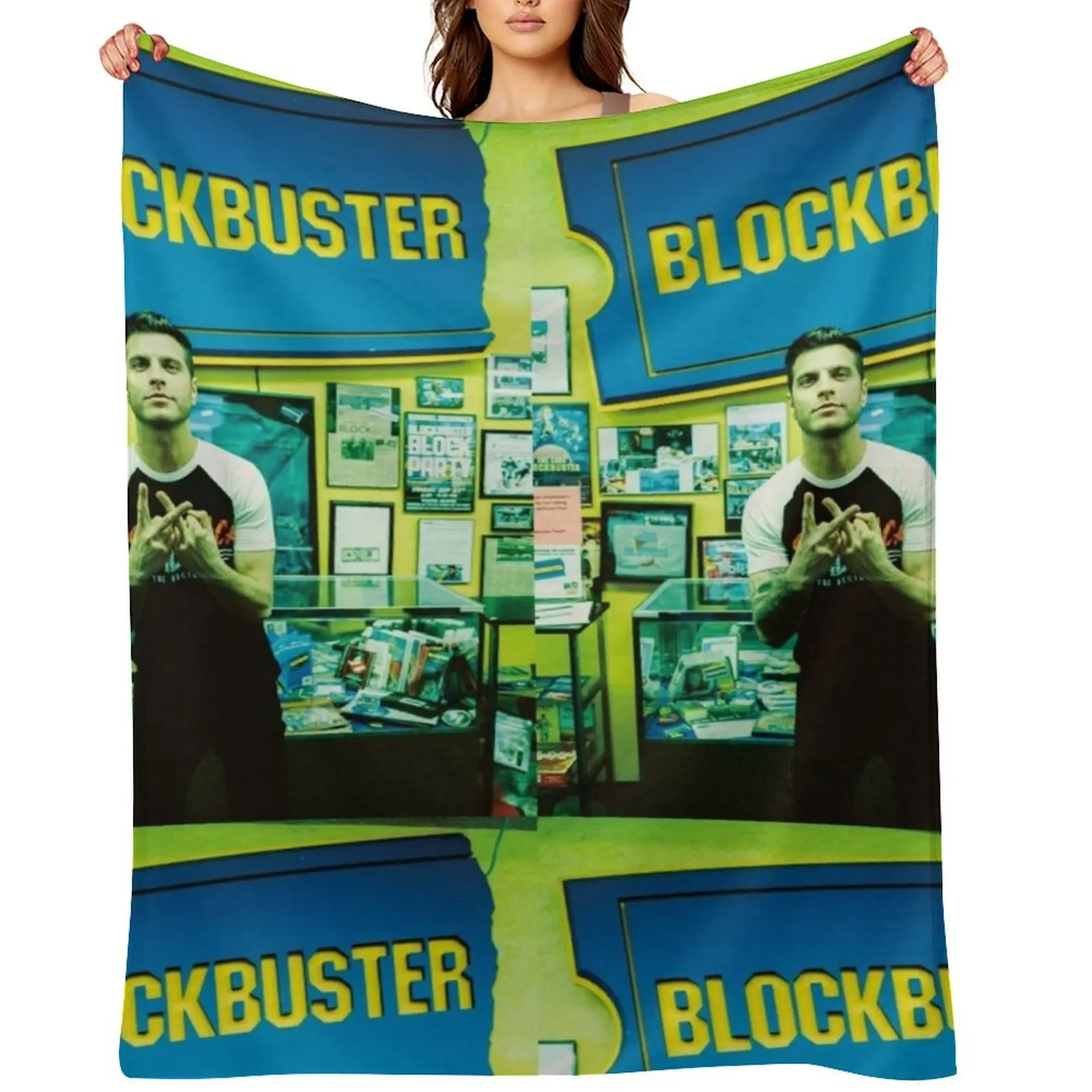 

enjoy ice ix Throw Blanket funny gift warm for winter Shaggy wednesday Blankets