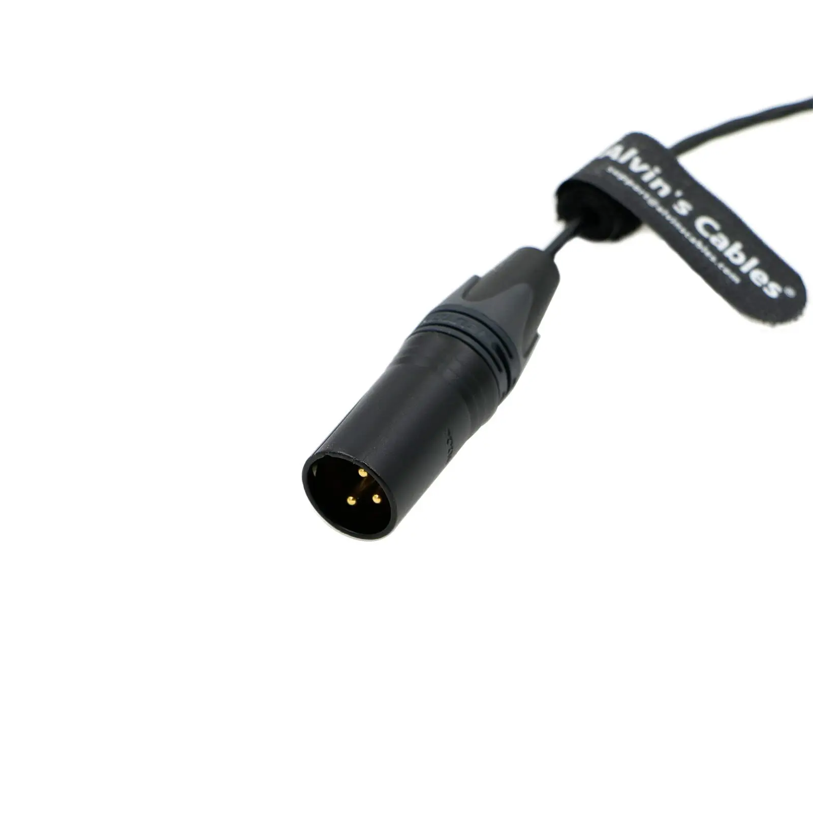 Alvin's Cables Timecode-Kabel für Sony FS7 |   Sony FS5 |   Canon C100 Kamera von Tentacle Sync 3,5 mm TRS auf XLR 3-poliger Stecker Zeitcode