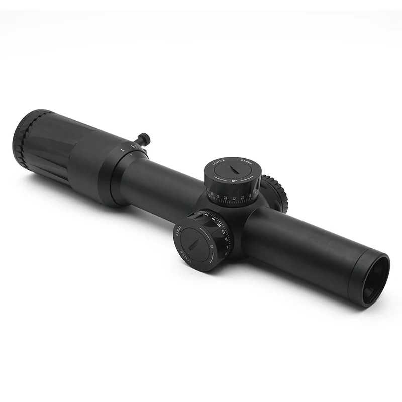 Holy Warrior Vudu scope FFP LPVO SR1 Reticle 1-6x24MM Riflescope 30mm Tube for Airsoft and Hunting with Full Original Markings