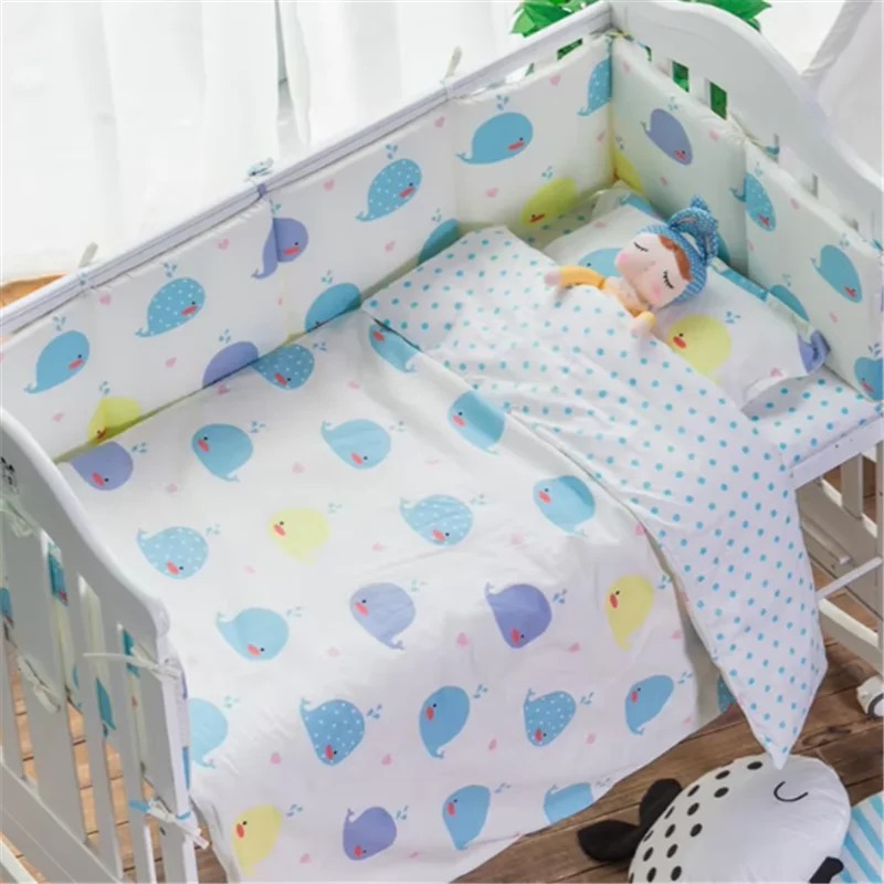 幼稚園ベビー寝具セット高品質子供用ベッドシーツキルトカバー枕カバー男の子女の子ユニバーサル漫画寝具