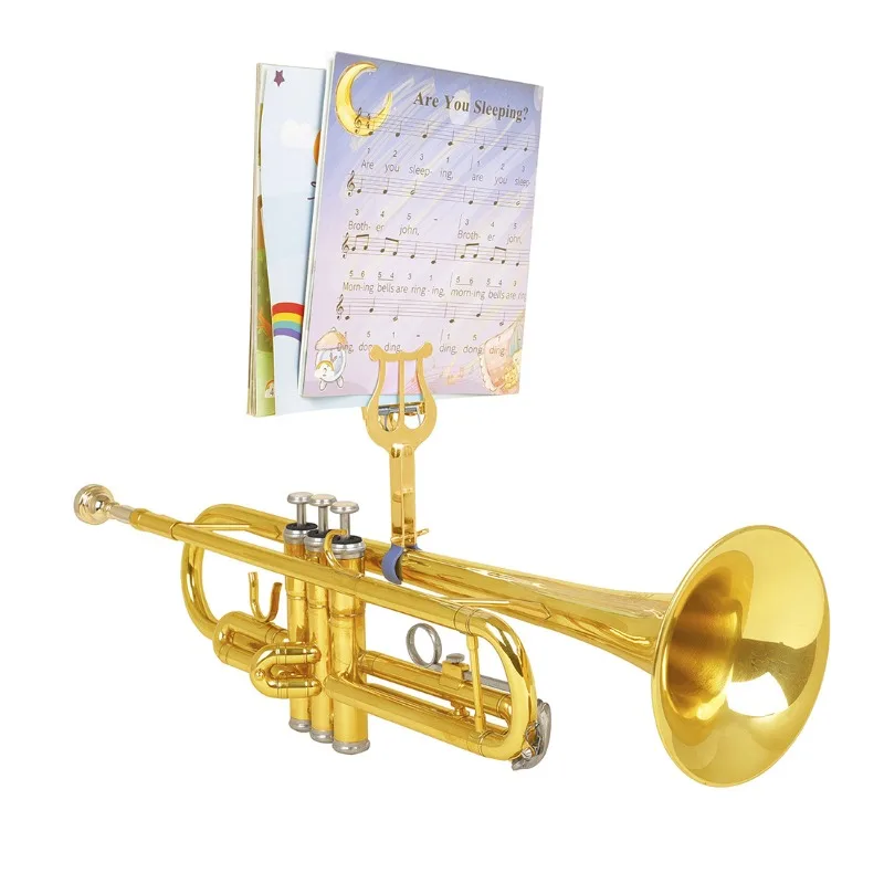 Metal Saxophone Music Folder‌ High-quality Rust-proof Lightweight Labor-saving Flute Music Folder‌ Musical Instrument Accessory