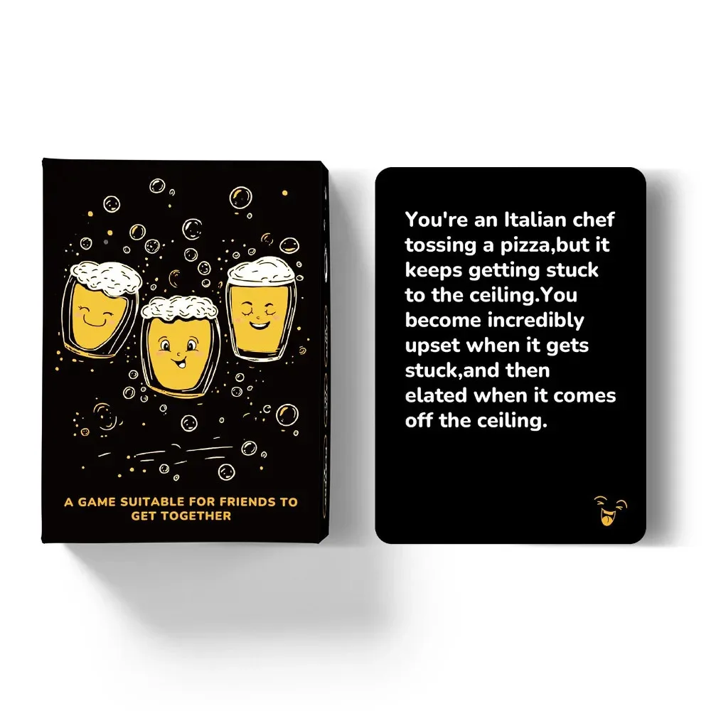 

Новинка 50, английские смеетели, карточки для питья, вечерние смех, держащие пьяные настольные игры, карты, игрушки, веселые, оживленные, захватывающие, захопляющие