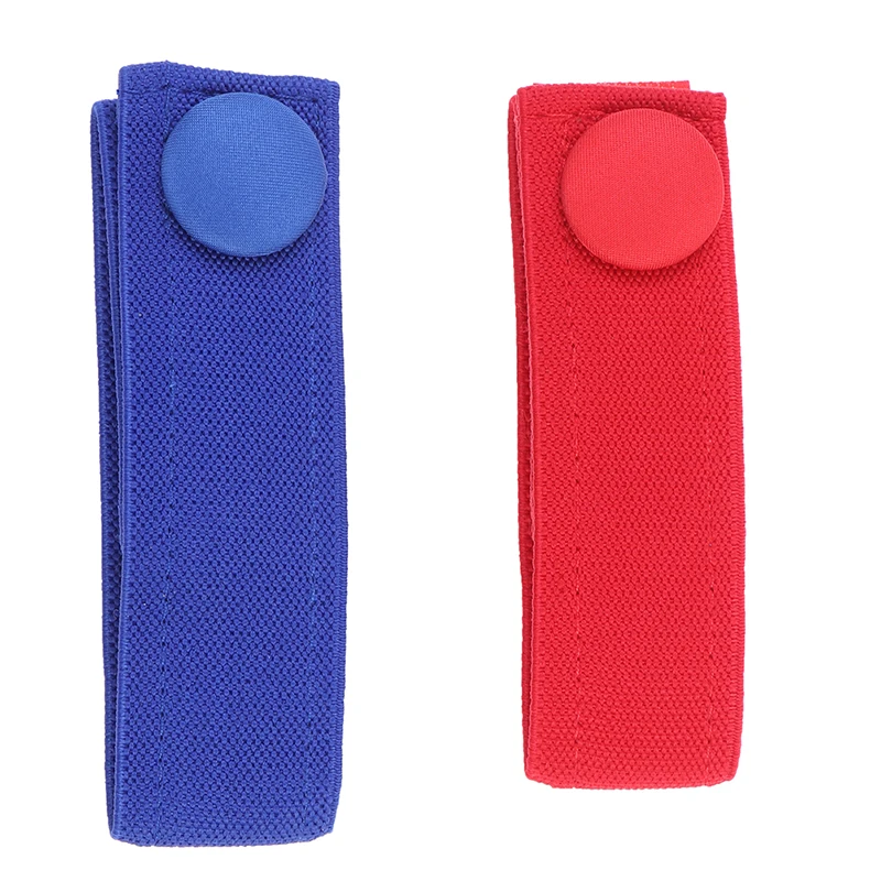 2Pcs Medical Hemodialysis Tourniquet Nursing-specific Dialysis Plus Flexible Venous Hemostatic Buckle Strap 2Colors