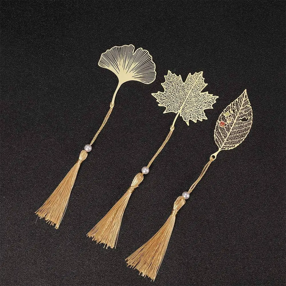 3 шт., милые металлические закладки в стиле ретро для книг для женщин и детей