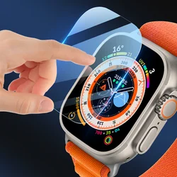 Tempered Glass Screen Protector for Apple Watch Ultra Series 8 7 6 SE 5 4 3 9D HD Film iWatch 49mm 45mm 41mm 44m 42mm 38mm 40mm