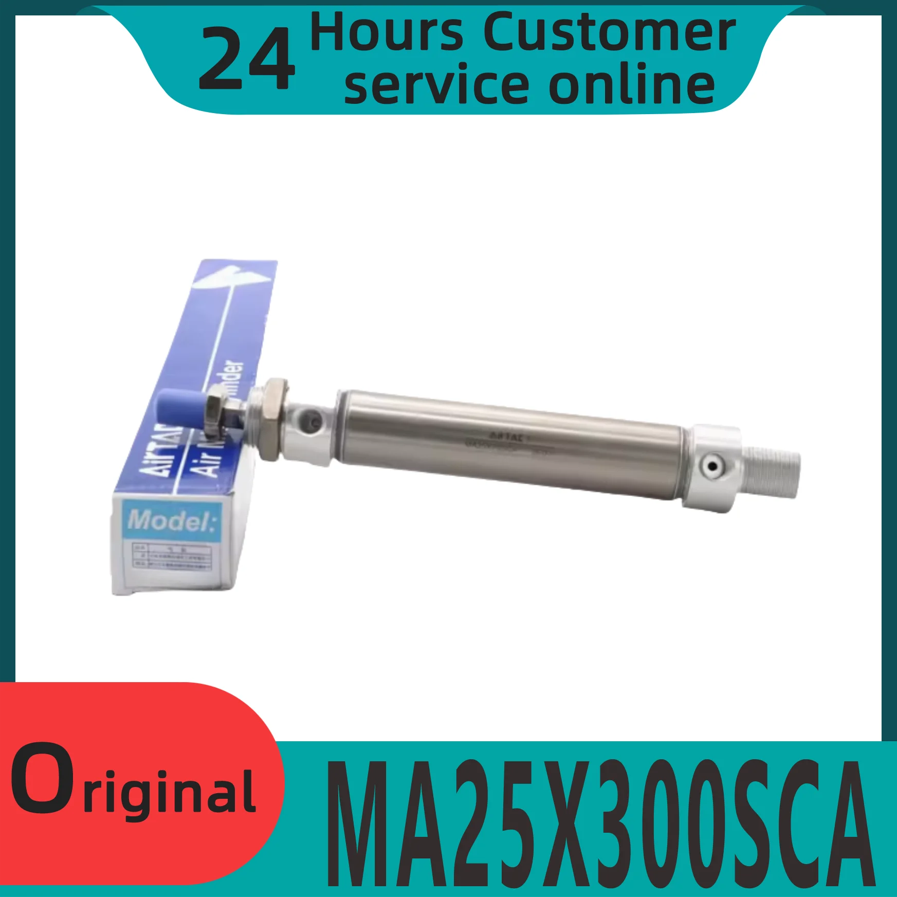 

Brand new original stainless steel mini cylinder MA25X300SCA MA25X350SCA MA25X400SCA MA25X450SCA MA25X500SCA