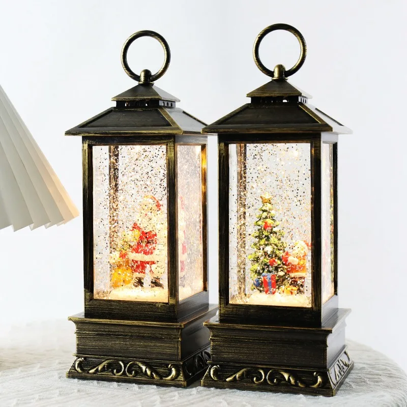 

New Christmas Music Box Christmas Snowman Christmas Tree Night Light