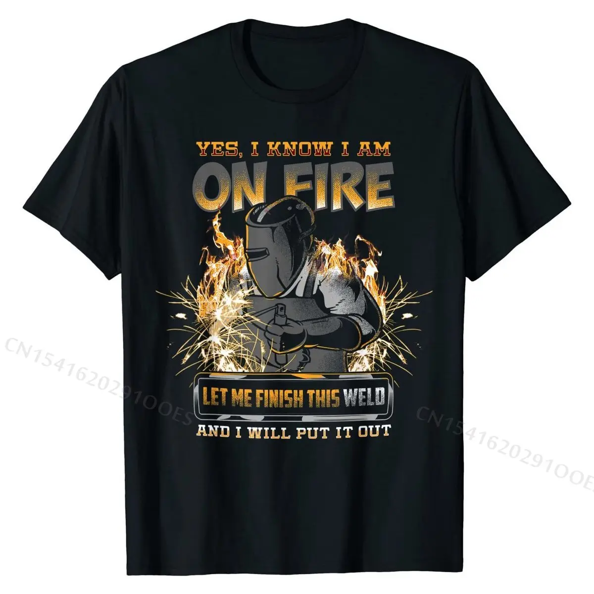 Welder Funny Saying Welding For Men T-Shirt T Shirt for Men cosie Tees Prevailing Birthday Cotton