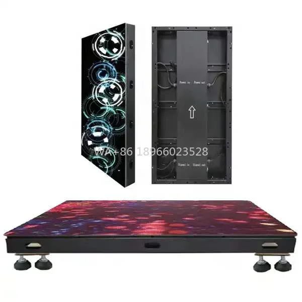 

P3.91 Interactive Digital Tile Wall for Dance Game Video Stage Dance Floor Stand Led Wall Panels Screen Display