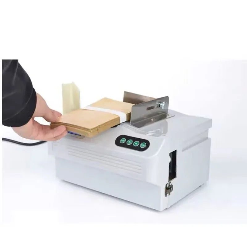 RQ228 Intelligent induction Strapping Multipurpose Supermarket Hot Melt Paper belt Binding machine Banknote Tying machine