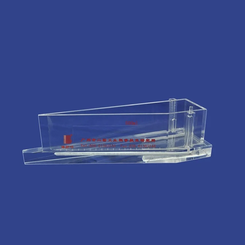 Hull Cell (Thermostatic-Control-type Tank)  500ml Harrington Groove Special For Barrel Plating With Heating Resistance(220V 50W)