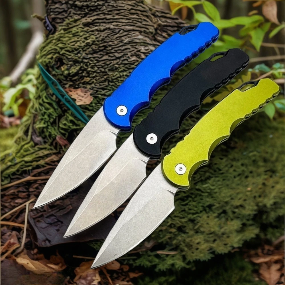

ProTech T501 Tactical Folding Knife D2 Steel Blade Aluminum Alloy Handle Wilderness Survival Hunting Camping Self-Defense Tool