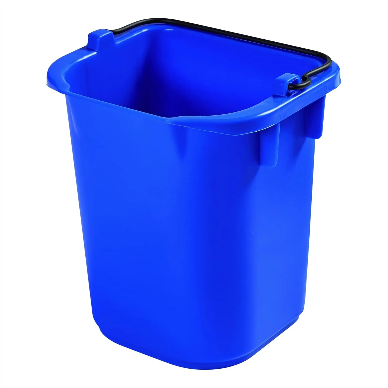 

5-Quart Utility Bucket with Built-In Spout and Handle for House Cleaning, Car Washing, and Livestock Feeding