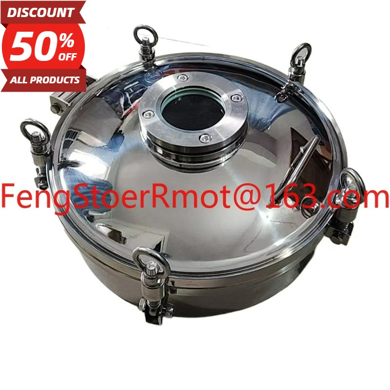 Stainless steel sight glass manhole observation hole inspection hole