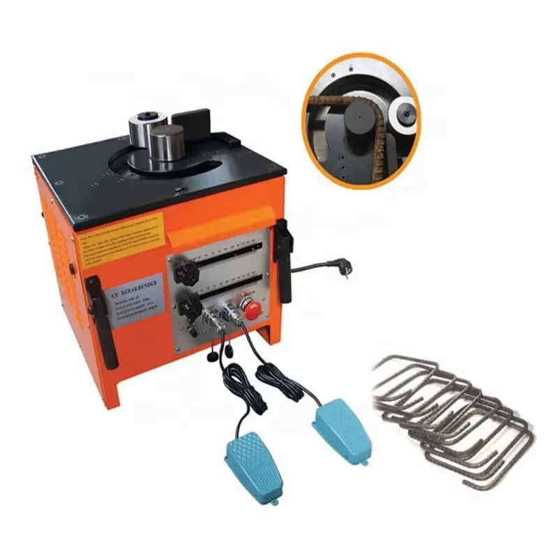 RBC-32 Desktop Steel Bar Bender and Cutter Rebar Bending Machine