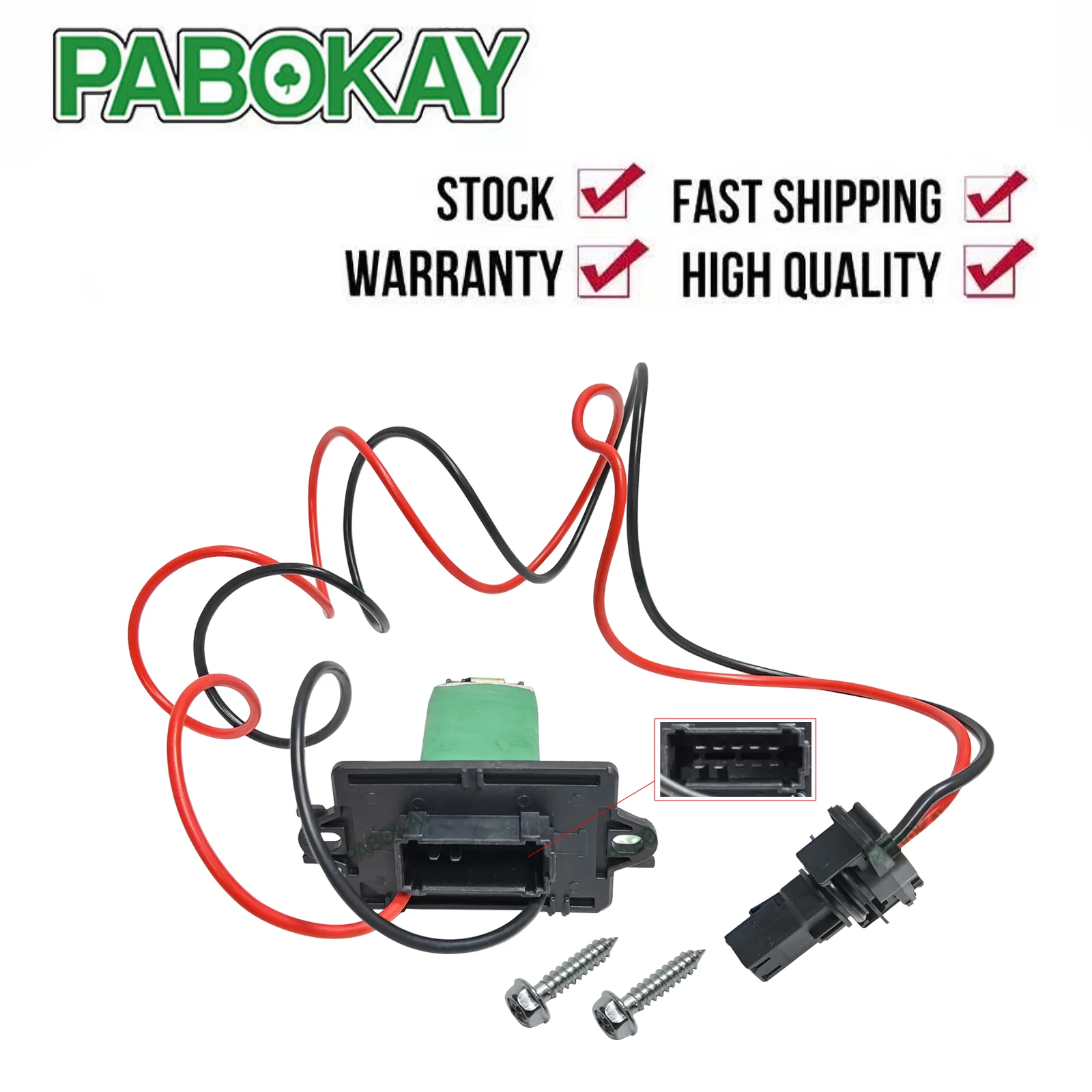 

ДЛЯ RENAULT SCENIC MK2/GRAND SCENIC MK2 2003-2010 РЕЗИСТОР ВЕНТИЛЯТОРА ДВИГАТЕЛЯ ОГОЛЕТОРА 7701207876 509638 8200729298 GA15277