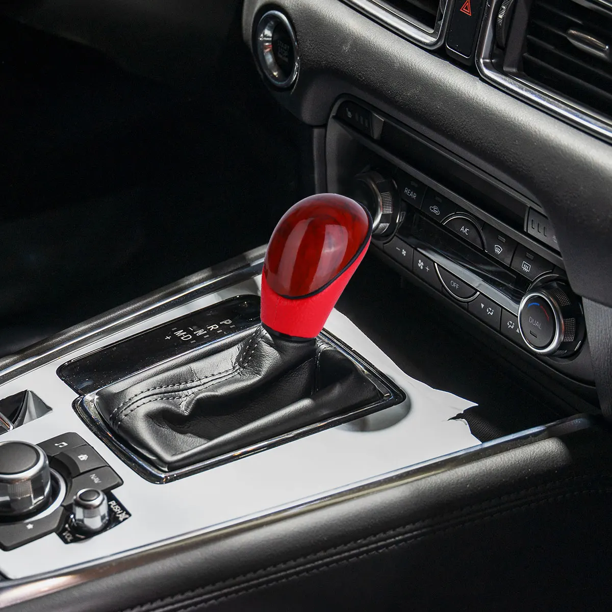 

Universal Gear Shift Knob Car Shifter Head Plastic Lever Automobile Accessories