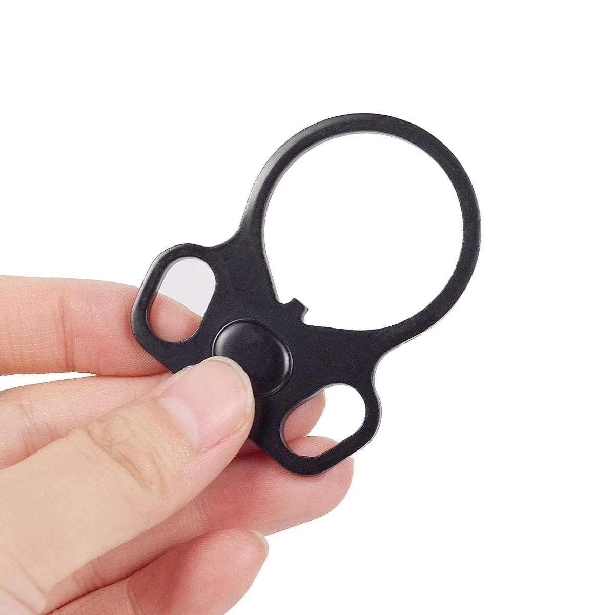 Tactical AR15 Stock Sling Strap Hook Mount Adapter End Plate Adapter Dual Loop Sling Mount For GBB Hunting Accessories