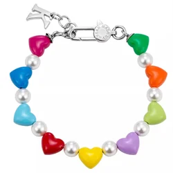 Fashion Candy Love Bead bracciale uomo e donna Dopamine coppia accessori per gioielli Light Luxury Gift Trend