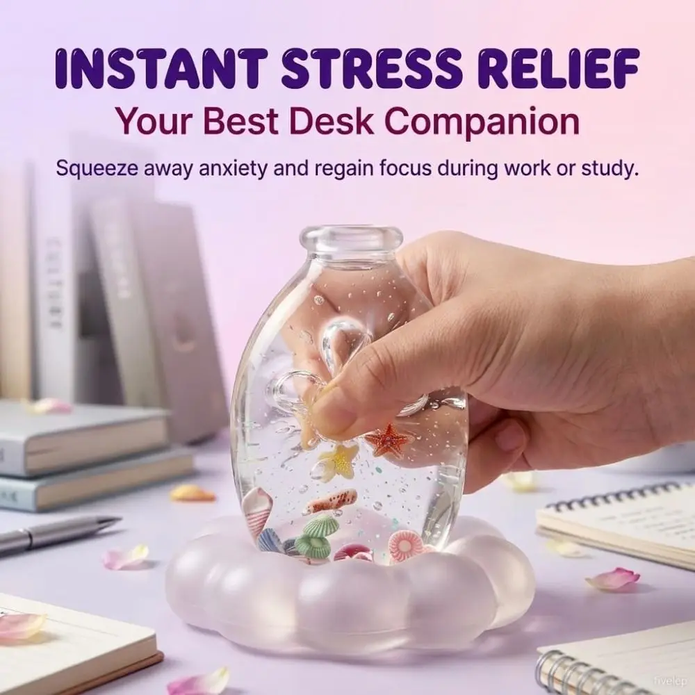 Maltose Fruit Bottle Soft Stress Relief Milk Bottle Squeeze Flowing Sequins Decompression Simulated Candy Bottle