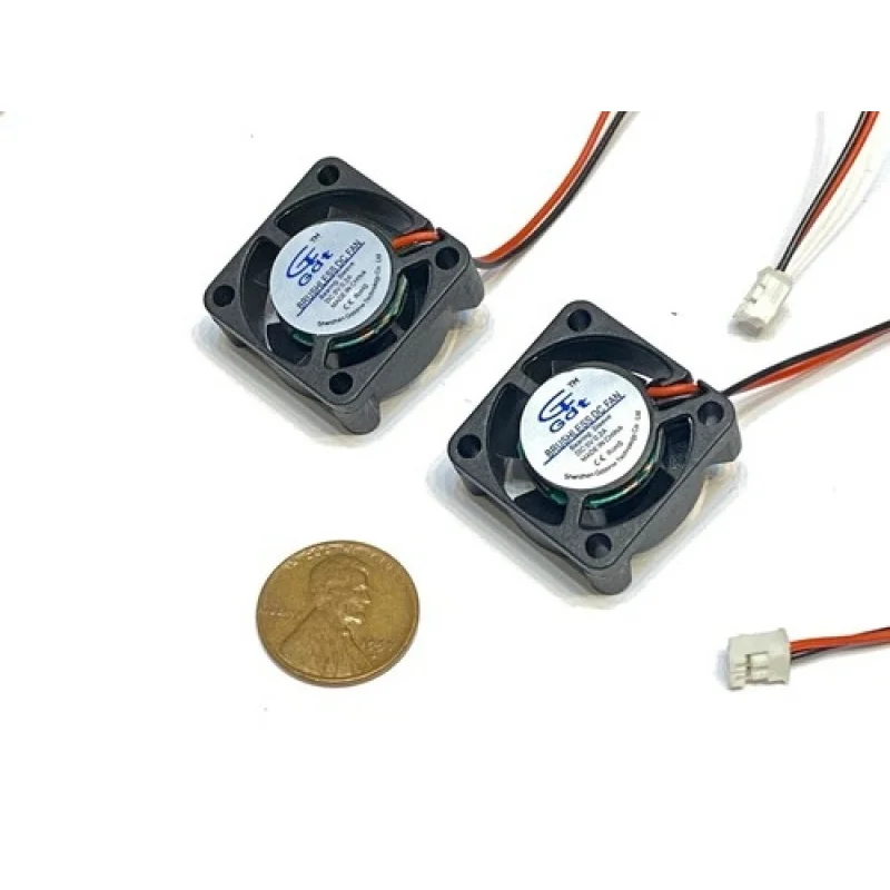 

Z 2 Pieces mini B9 DC 5V fan 2510 small PH2.0-2Pin computer GDStime 25mm x 10mm
