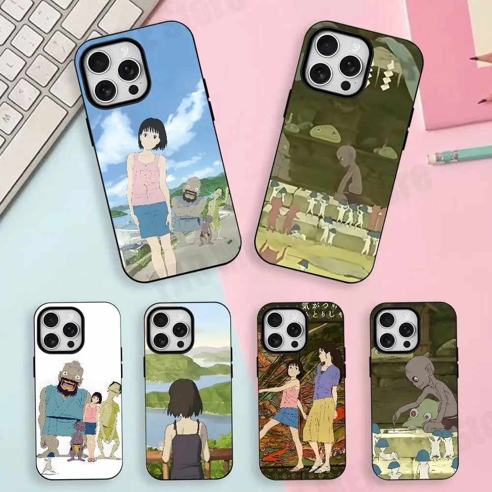 

Letter A Momo Silicone Soft Case For iPhone 17,16,15,14,13,12,11 Pro Max For Magnetic Shell Frosted Cover