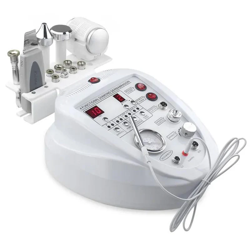 Microdermabrasion 4 in 1 Diamond Machine Dermabrasion Face Beauty Anti Aging Wrinkle Skincare Blackhead Remover Exfoliator