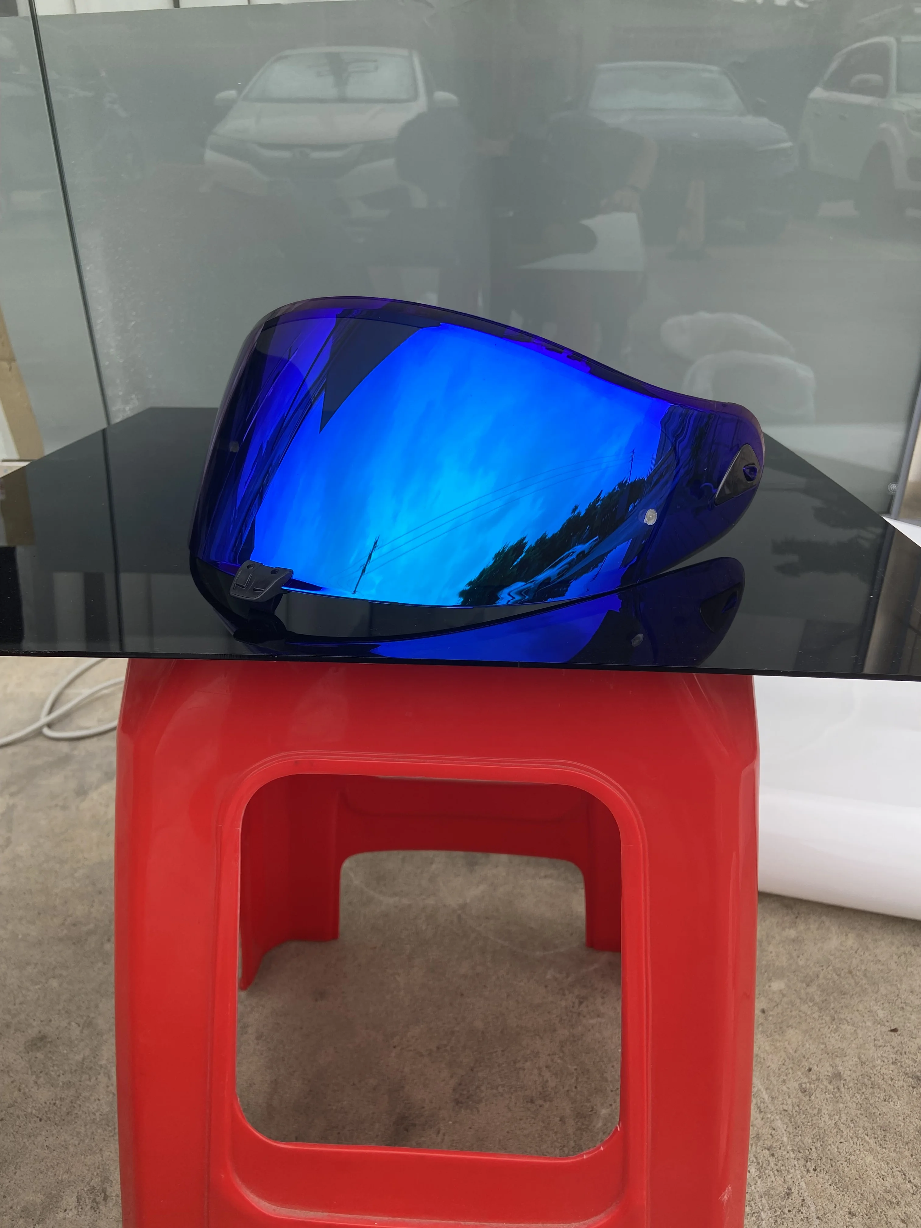 واقي واقي من الأروبلايد ، مقطوع بالأشعة فوق البوق مقاوم للرياح ، إكسسوارات خوذة دراجة نارية لـ OGK Kabuto