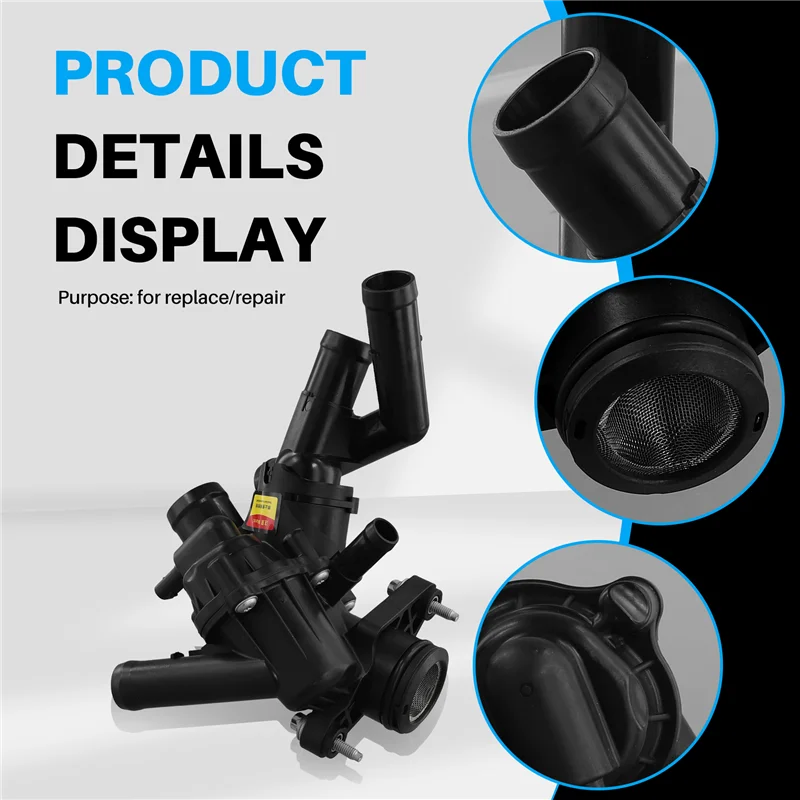 메르세데스 벤츠 엔진 냉각 시스템 부품용 A33K-냉각수 온도 조절기 2702000715