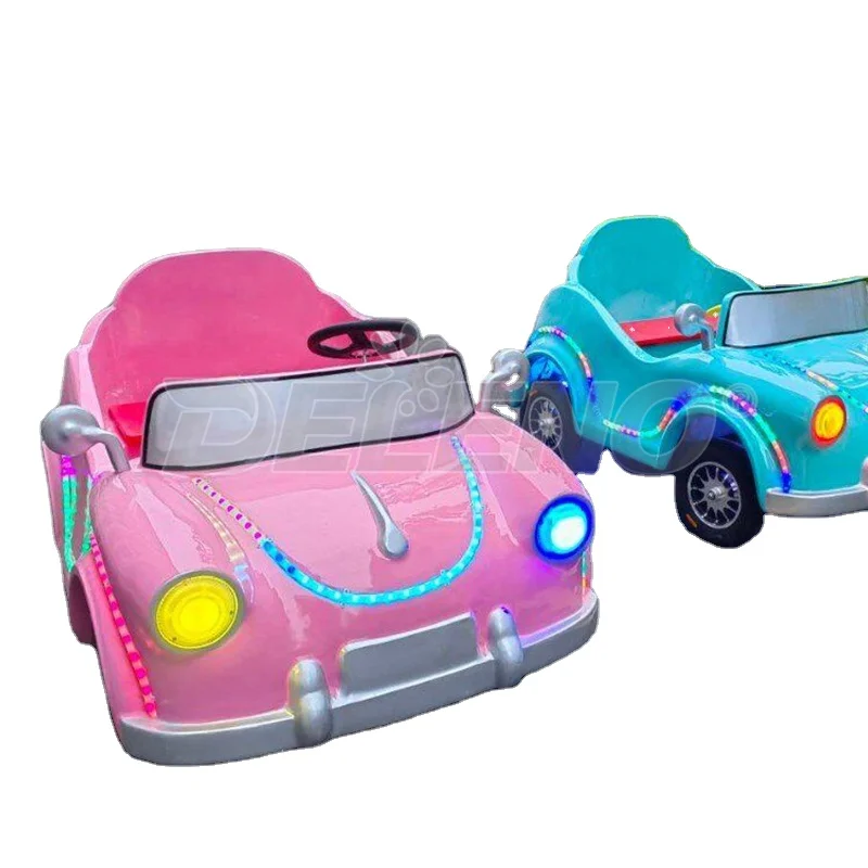 Shopping Mall Battery Powered Cars Kids Fiberglass Classic Car Kid Ride Indoor Electric Bumper Car