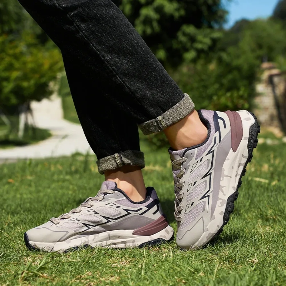 

Мужские спортивные кроссовки для бега на весну и осень 2026 года: дышащие, комфортные, амортизирующие, противоскользящие и износостойкие, размеры 39-44