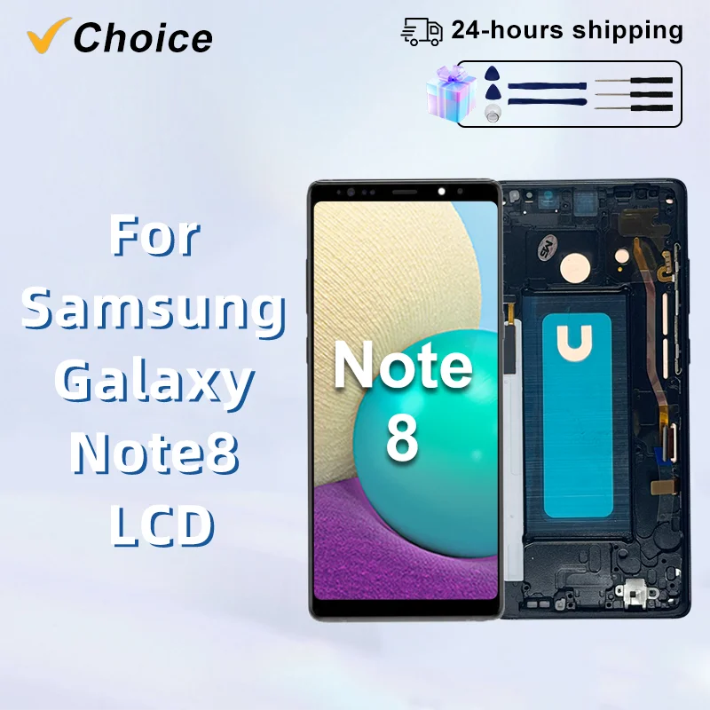 TFT For Samsung Galaxy Note8 LCD Touch Screen Digitizer Assembly For Galaxy note8 LCD SM-N950F SM-N950U Display Replacement