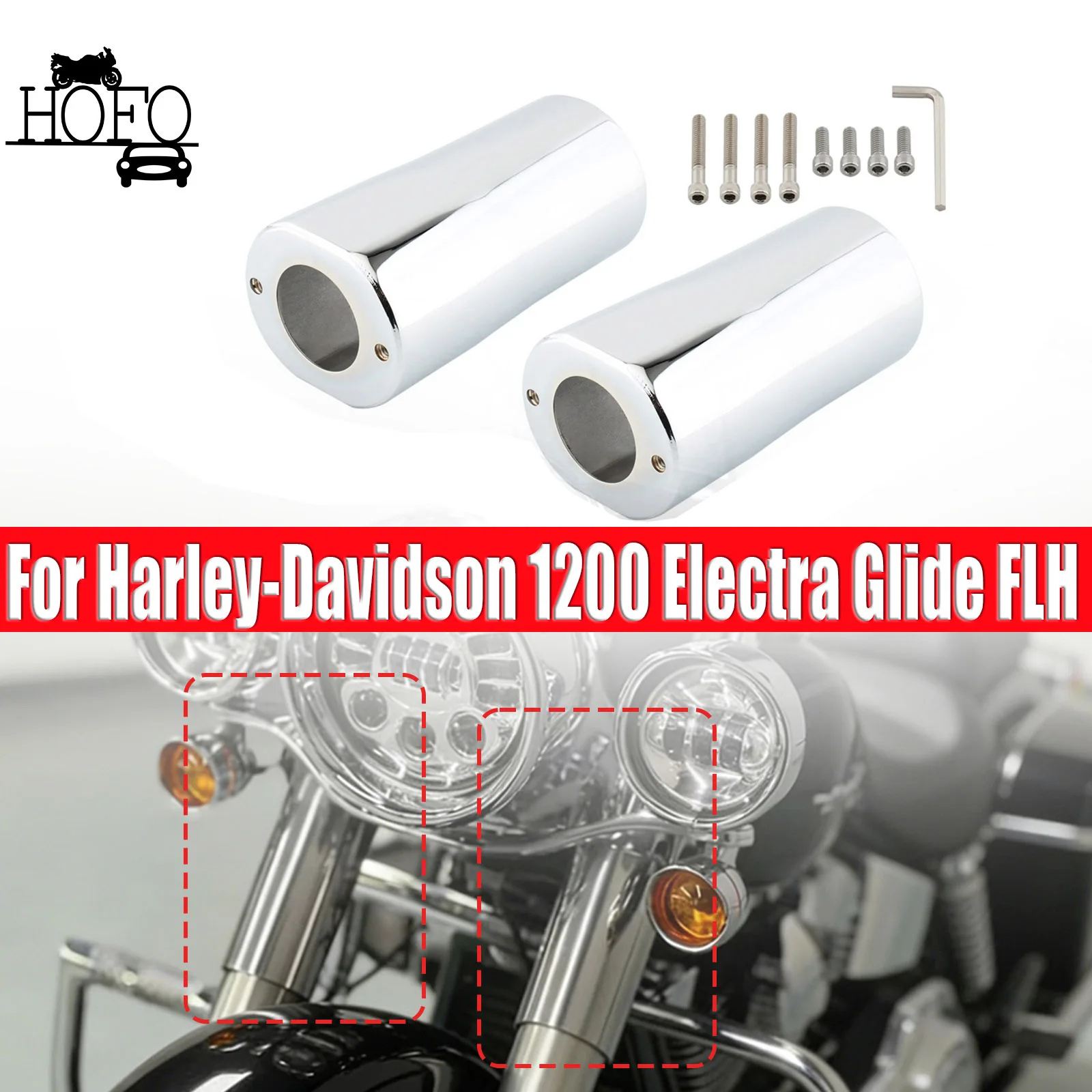 copertura-forcella-anteriore-nera-cromata-per-moto-harley-davidson-1200-electra-glide-flh