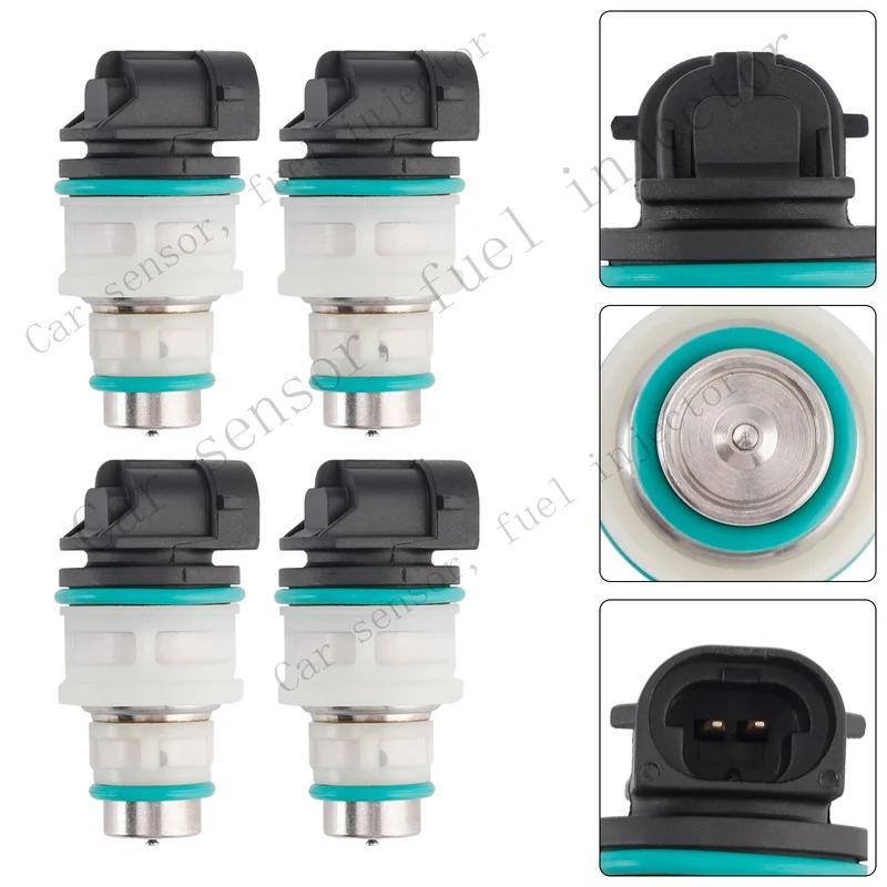 Q+ 4PCS Fuel Injector 17111814 for Chevy Cavalier Corsica for Buick Century FG