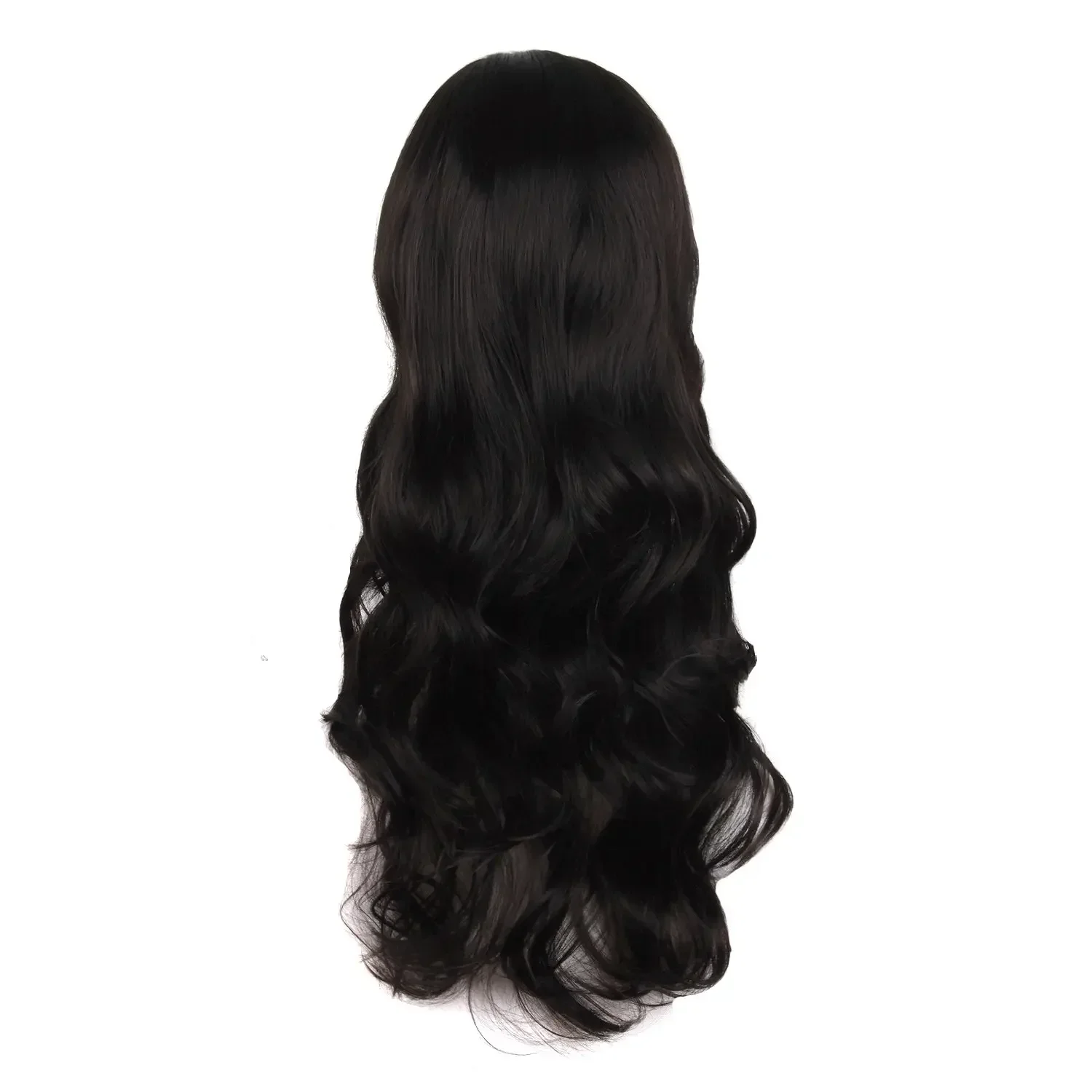 WHIMSICAL W 32 Inch/80cm Charming Synthetic Fiber Long Wavy Hair Women Party Full Wig