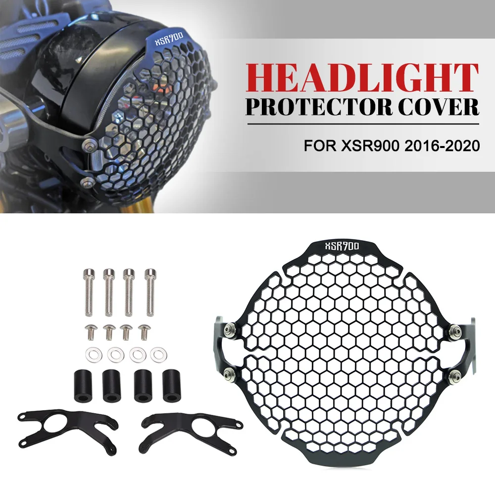 

For Yamaha XSR900 2016-2021 Motorcycle Headlight Protector Grille Guard Cover Headlamp Guard XSR 900 XSR-900 2020 2019 2018 2017