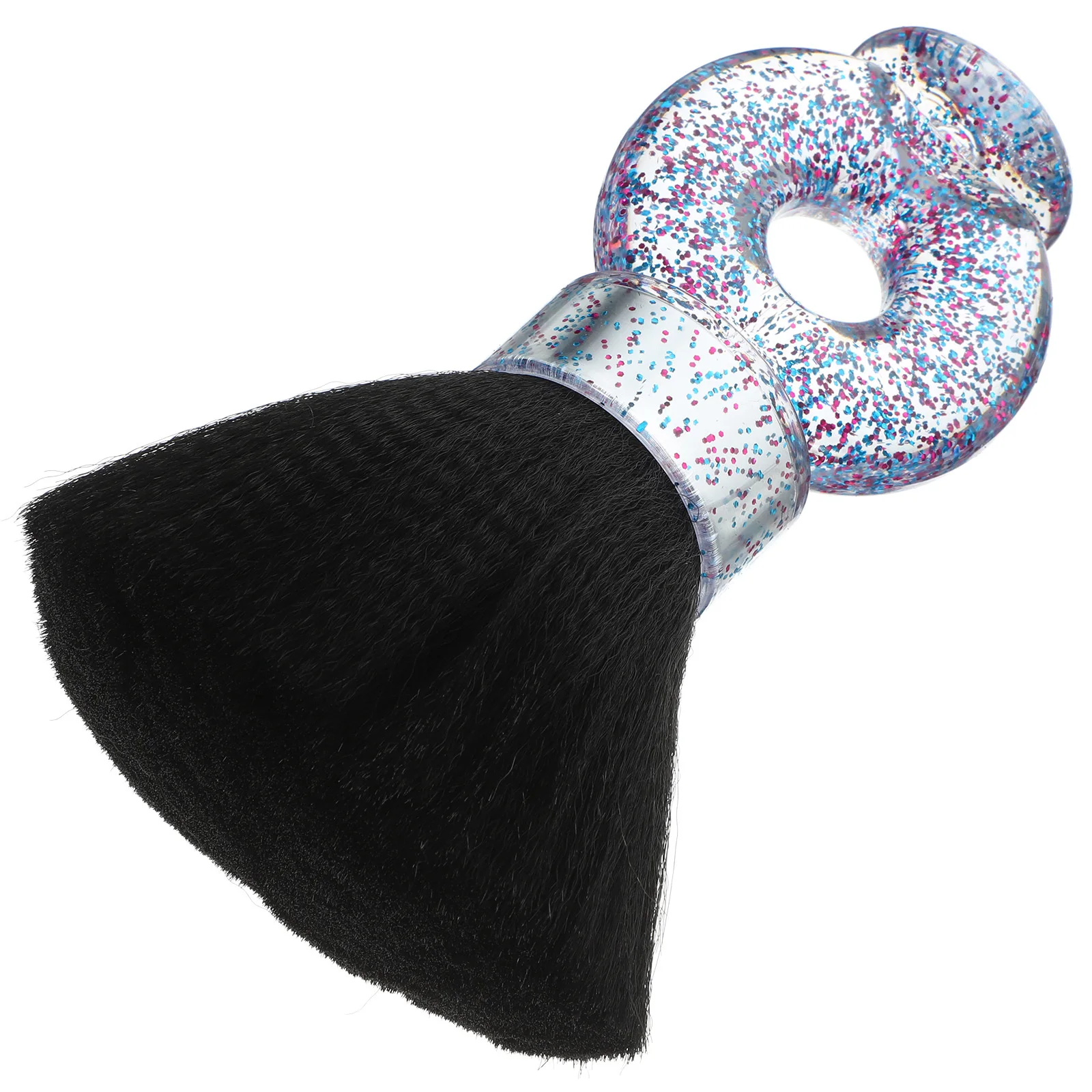 Cepillo de barba para limpieza del cuello, depilación rota, herramienta de limpieza de peluquería, cepillo de afeitar para peluquero, salón multiusos