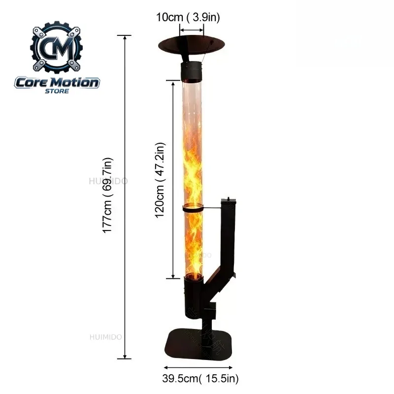 Wood Pellet Heating Stove for Household Eco-friendly Fuel Stoves
