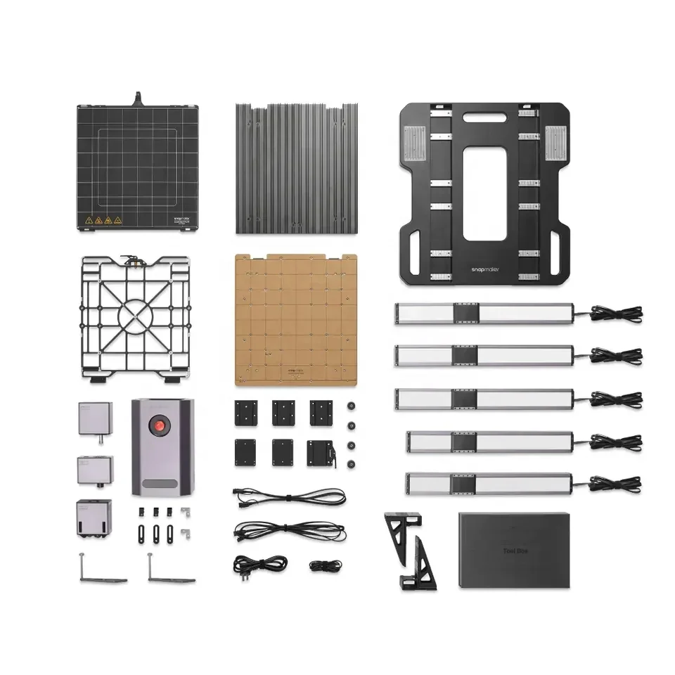 Snapmaker Ready To Ship Artisan 3-in-1 Large Size 3D Printer With Enclosure Laser Engrave And CNC Cutting Machine